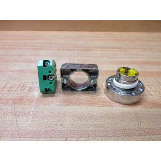 Automation Direct GCX1123 Pushbutton Yellow