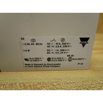 Electromatic SA 105 115 Timing Relay With Delay