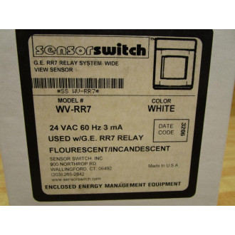 Sensor Switch WV-RR7 Occupancy Sensor WVRR7