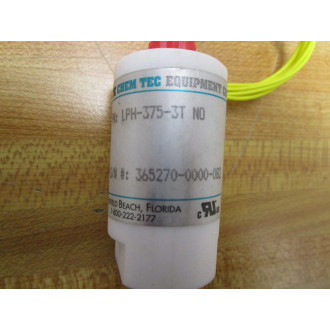 Chem Tec Equipment LPH-375-3T Flow Switch LPH3753T - New No Box