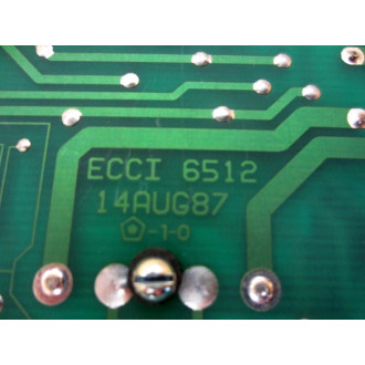 ECCI 6512 Circuit Board - Used