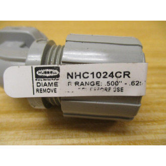 Hubbell NHC1024CR 12" 90° Nylon Cord Connector (Pack of 12) - New No Box
