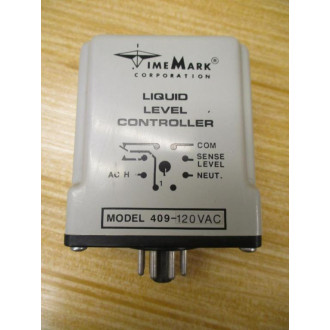 Time Mark 409-120VAC Liquid Level Controller Relay 409120VAC - New No Box