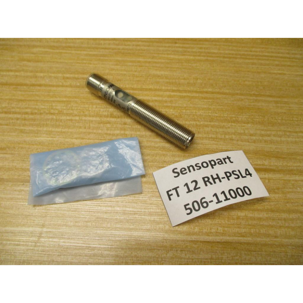 Sensopart FT 12 RH-PSL4 Photoelectric Diffuse Sensor 506-11000 - New No Box