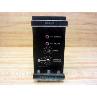 Warner Electric MCS-203 Dancer Control Module MCS203 Missing Knob & Board - Used