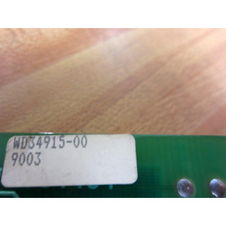 Seco D34915 Signal FOL Isolation Board WD34915 D34434 - Used