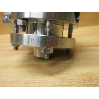 GEA GEA-7 DN20 PN10 AISI304 FC1503054 Butterfly Valve WHandle - New No Box