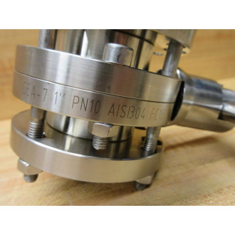 GEA GEA-7 DN20 PN10 AISI304 FC1503054 Butterfly Valve WHandle - New No Box