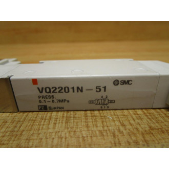 SMC VQ2201N-51 Solenoid Valve VQ2201N51