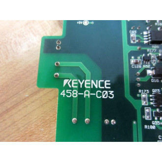 Keyence 458-A-C03 Circuit Board wS1062 Inverter 458AC03 - Used