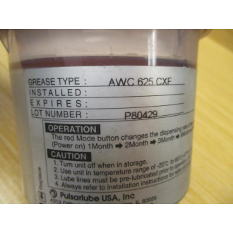 Pulsarlube KTL2007-1056-Q1 Lubricator KTL20071056Q1 AWC 625 CXF - New No Box