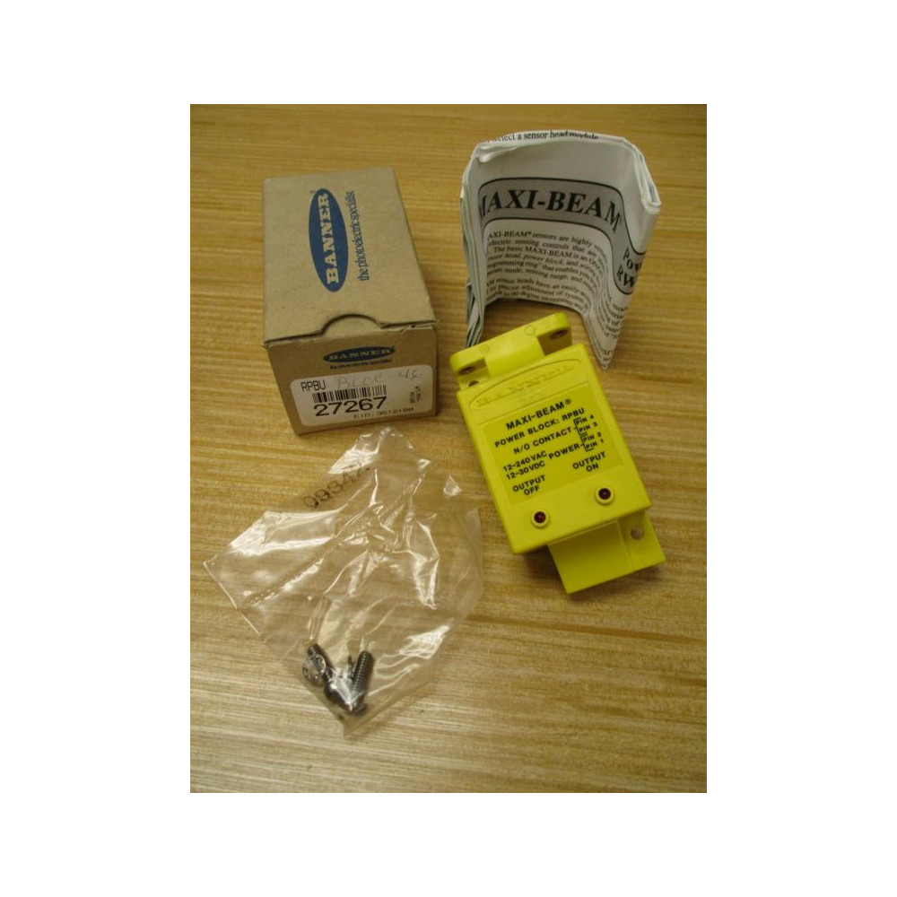Banner RPBU Maxi-Beam Power Block 27267