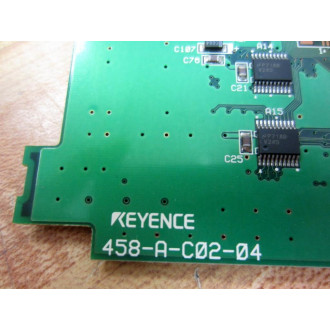 Keyence 458-A-C02-04 Circuit Board 458AC0204 - Used