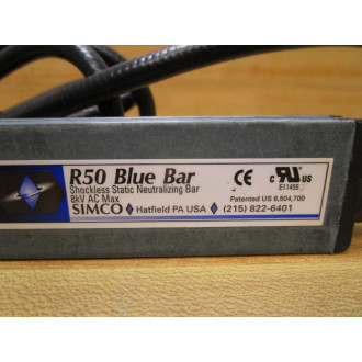 Simco R50 Blue Bar Shockless Static Neutralizing Bar R50 - Used