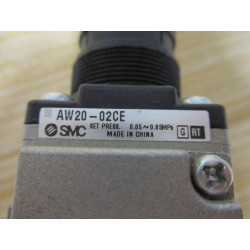 SMC AW20-02CE Filter Regulator AW2002CE - Used