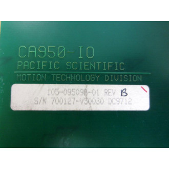 Pacific Scientific CA950-10 IO Interface Adapter Board CA95010 - Used
