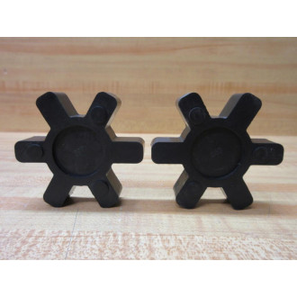 099 Spider Coupling Insert Black Closed Center (Pack of 2) - New No Box