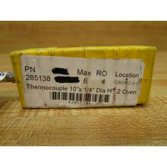 Pyromatic M226-40010-000-2-04 Thermocouple M22640010000204 WO Conn - New No Box