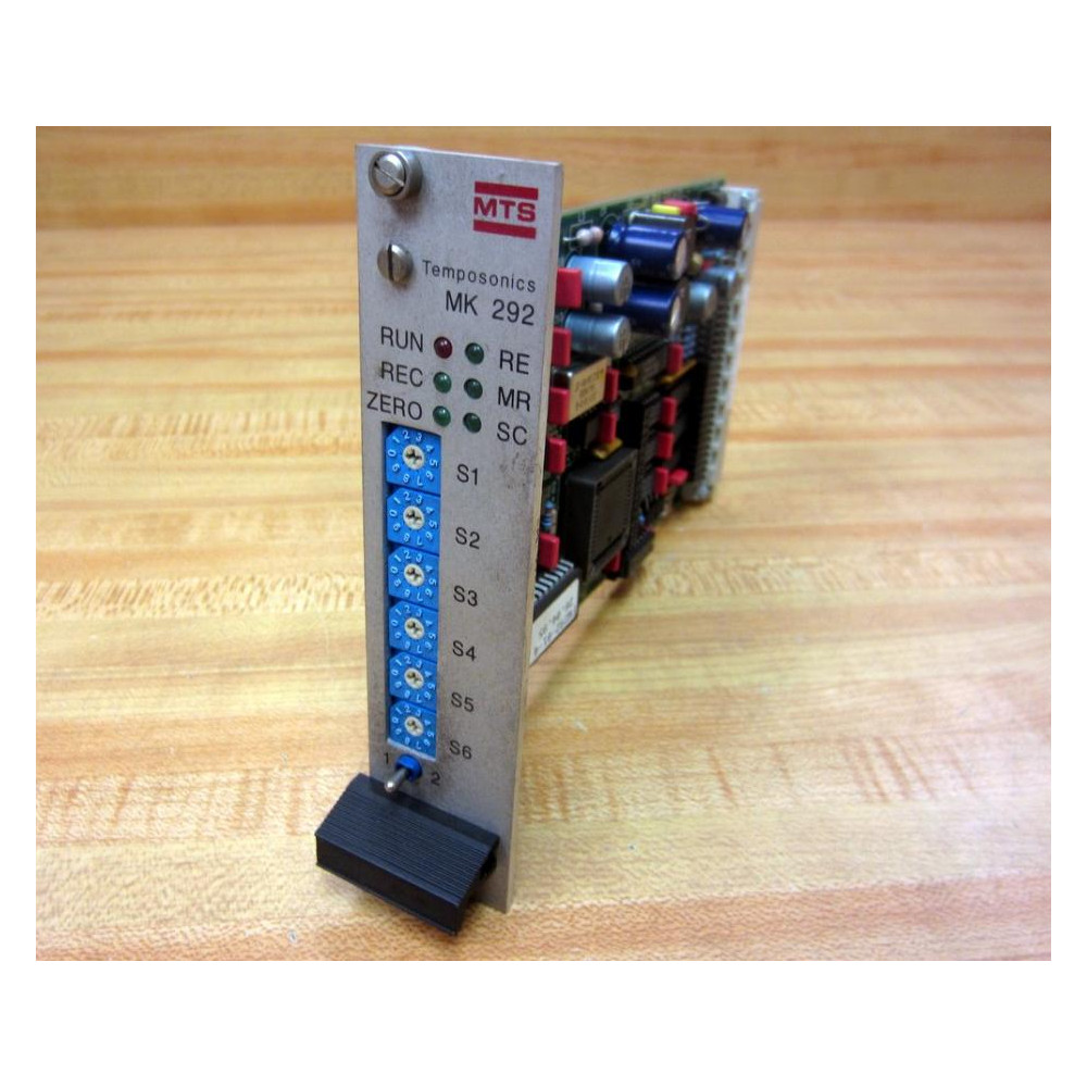 MTS Temposonics MK-292 Digital Output Module MK292-1001 Rev.5 - Used
