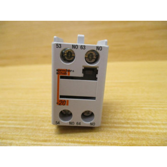 Sprecher + Schuh CS7-PV-20 Auxiliary Contact CS7PV20