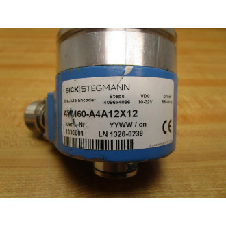 Sick Stegmann ATM60-A4A12X12 Absolute Encoder 1030001 - Used