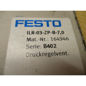 Festo ILR-03-ZP-B-7,0 Pressure Regulator 164946