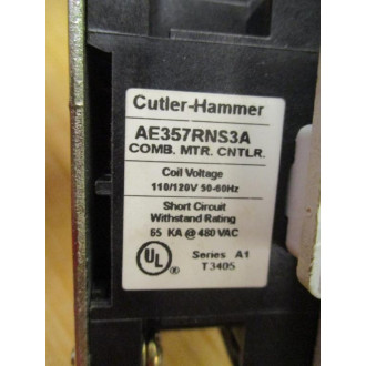 Cutler Hammer AE357RNS3A Eaton Motor Controller