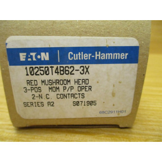 Cutler Hammer 10250T4B62-3X Eaton PushPull Operator 10250T4B623X