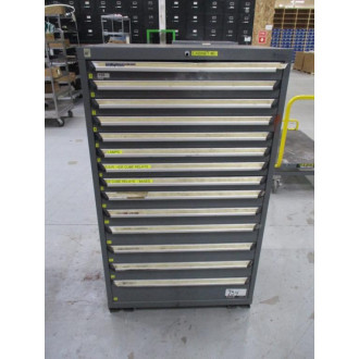 Rousseau 14 Drawer Tool Cabinet - Used