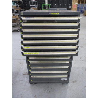 Rousseau 14 Drawer Tool Cabinet - Used