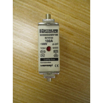 Mersen Ferraz Shawmut NH000GG50V100 Fuse Link B219122 - New No Box