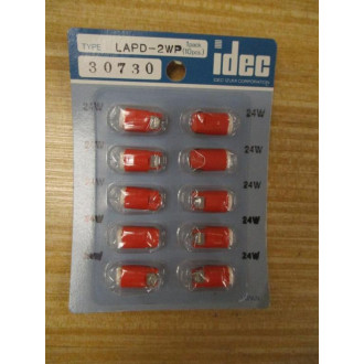 IDEC LAPD-2WP LED Bulb 30730 (Pack of 10)