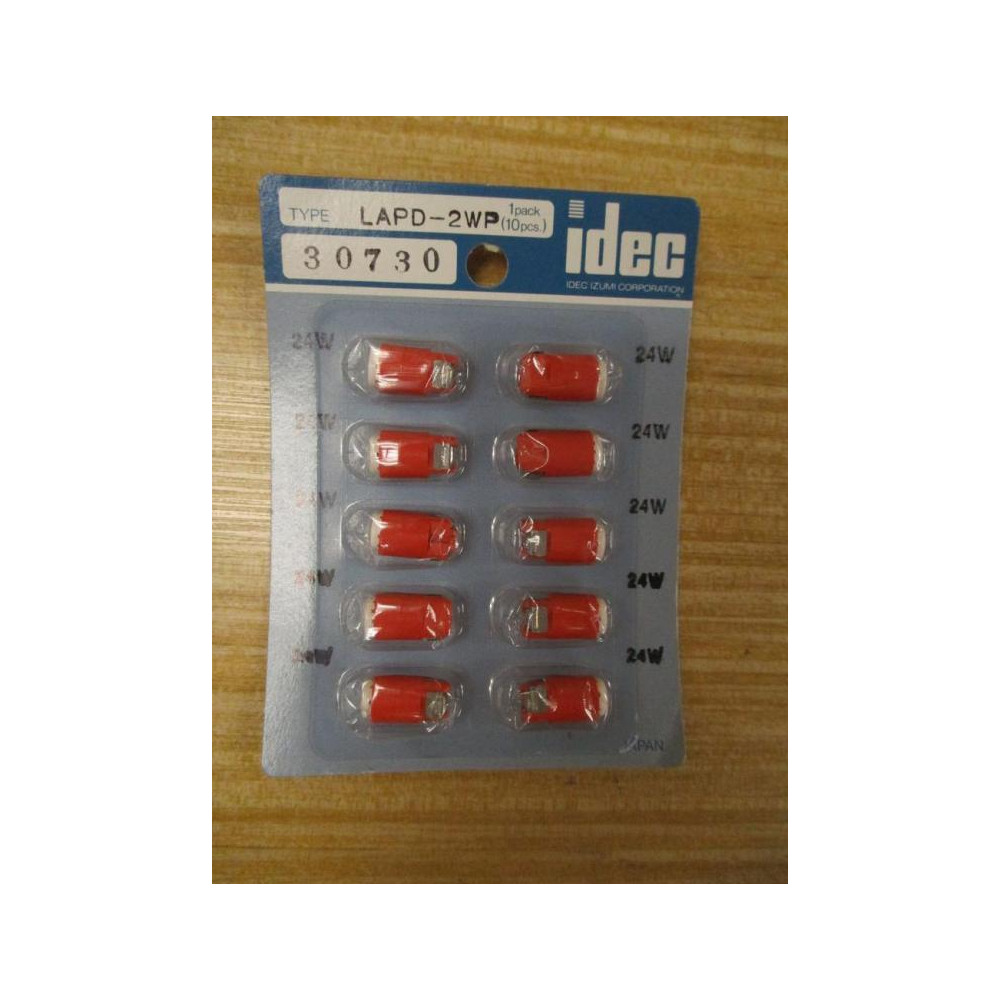 IDEC LAPD-2WP LED Bulb 30730 (Pack of 10)