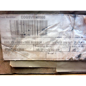 Cognex SV-890-000 9"Sensor View 2 Smart Display SV890000 WHardware