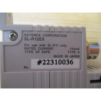 Keyence SL-R12EX Intelligent Extension Unit SLR12EX