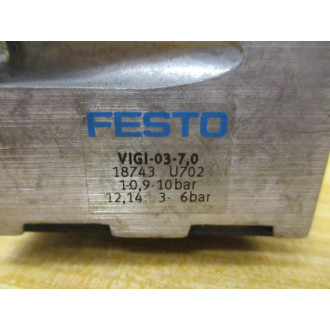 Festo VIGI-03-7,0 Manifold Block 18743 - New No Box