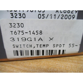 Honeywell T675-1458 Remote Temperature Switch T6751458 - New No Box