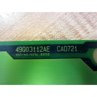 ABB 49Q03112AE Circuit Board CAD721 BAS-BAD81Q03112B A03 - Used