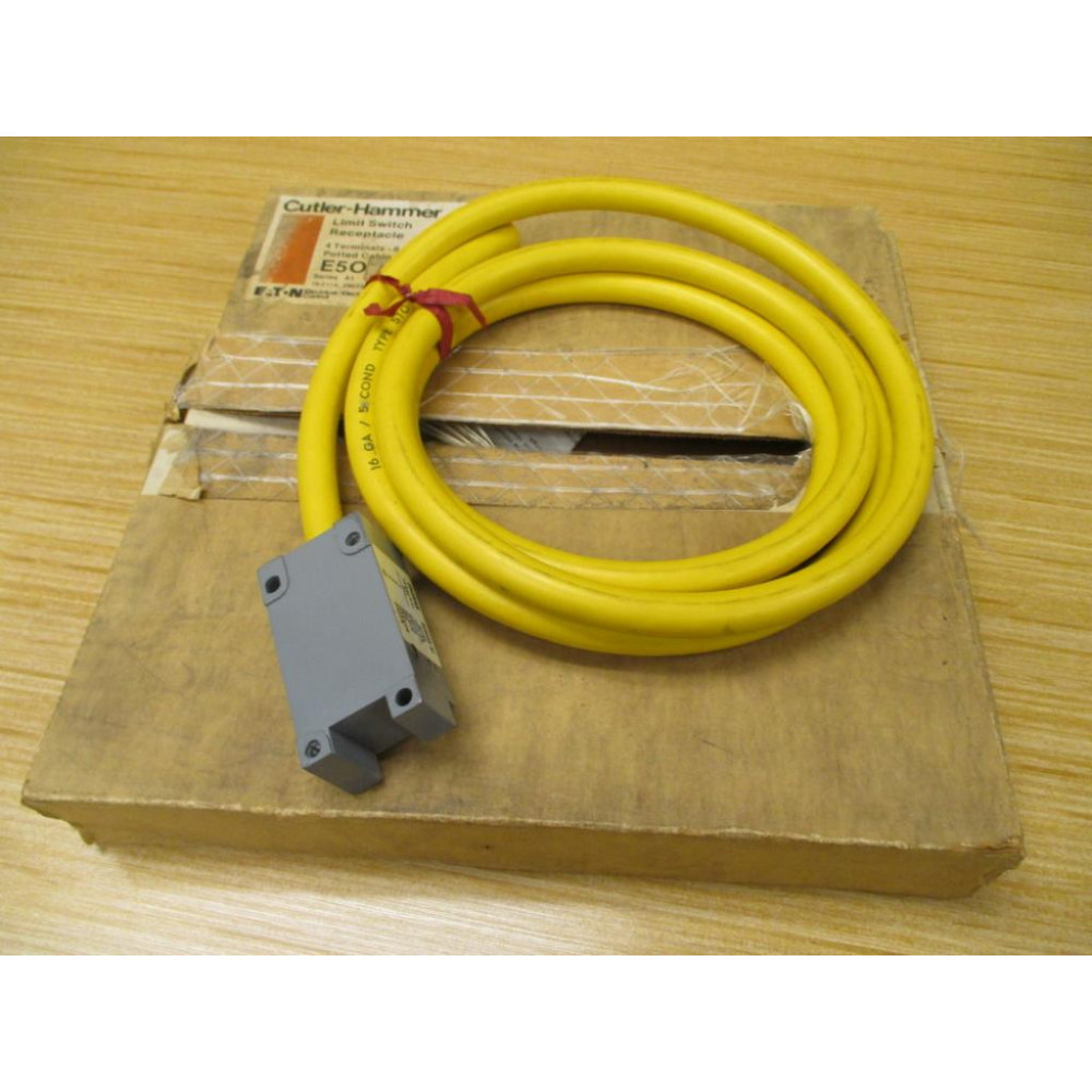 Cutler Hammer E50RAS Eaton Limit Switch Receptacle Series A1