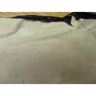Forbo Siegling TF 802 02U MT-Q-NA Conveyor Belt 9071570047 - New No Box