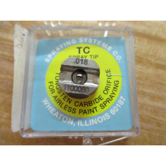 Spraying Systems 1100050 Spray Tip  .018 (Pack of 3)