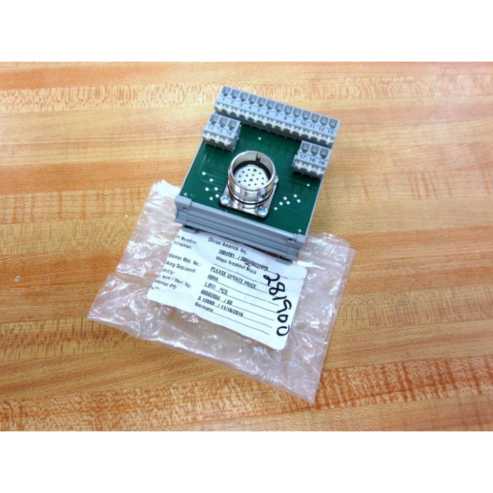 Wago 289-810 Breakout Block 289810 - New No Box