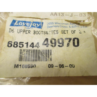 Lovejoy 68514449970 D6 Upper Boots & Ties Set