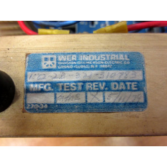 EmersonWer Industrial 1082-1B1 Electrostat 100A150A 10821B1 Board As Is - Parts Only