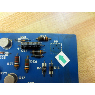 EmersonWer Industrial 1082-1B2 DC Motor Control Board 100A150A Board As Is - Parts Only