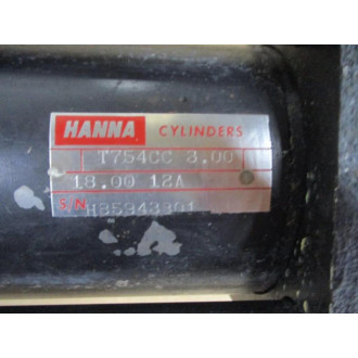 Hanna T754CC 3.00 18.00 12A Cylinder T754CC - New No Box