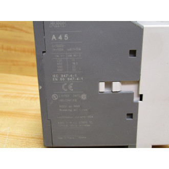 ABB A45-40 Contactor A45-40-00-84 - Used