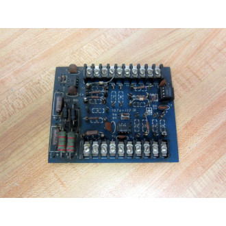 EmersonWer Industrial 1074-117 Option Board 1074117 - Used
