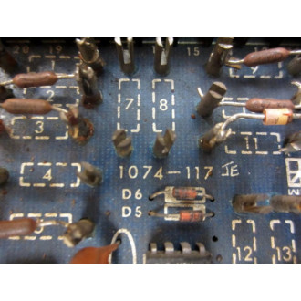 EmersonWer Industrial 1074-117 Option Board 1074117 - Used
