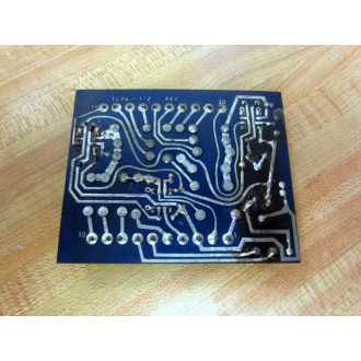 EmersonWer Industrial 1074-117 Option Board 1074117 - Used